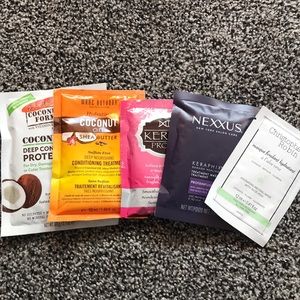 Pack of 5 Hair Masks, Treatments, & Conditioners